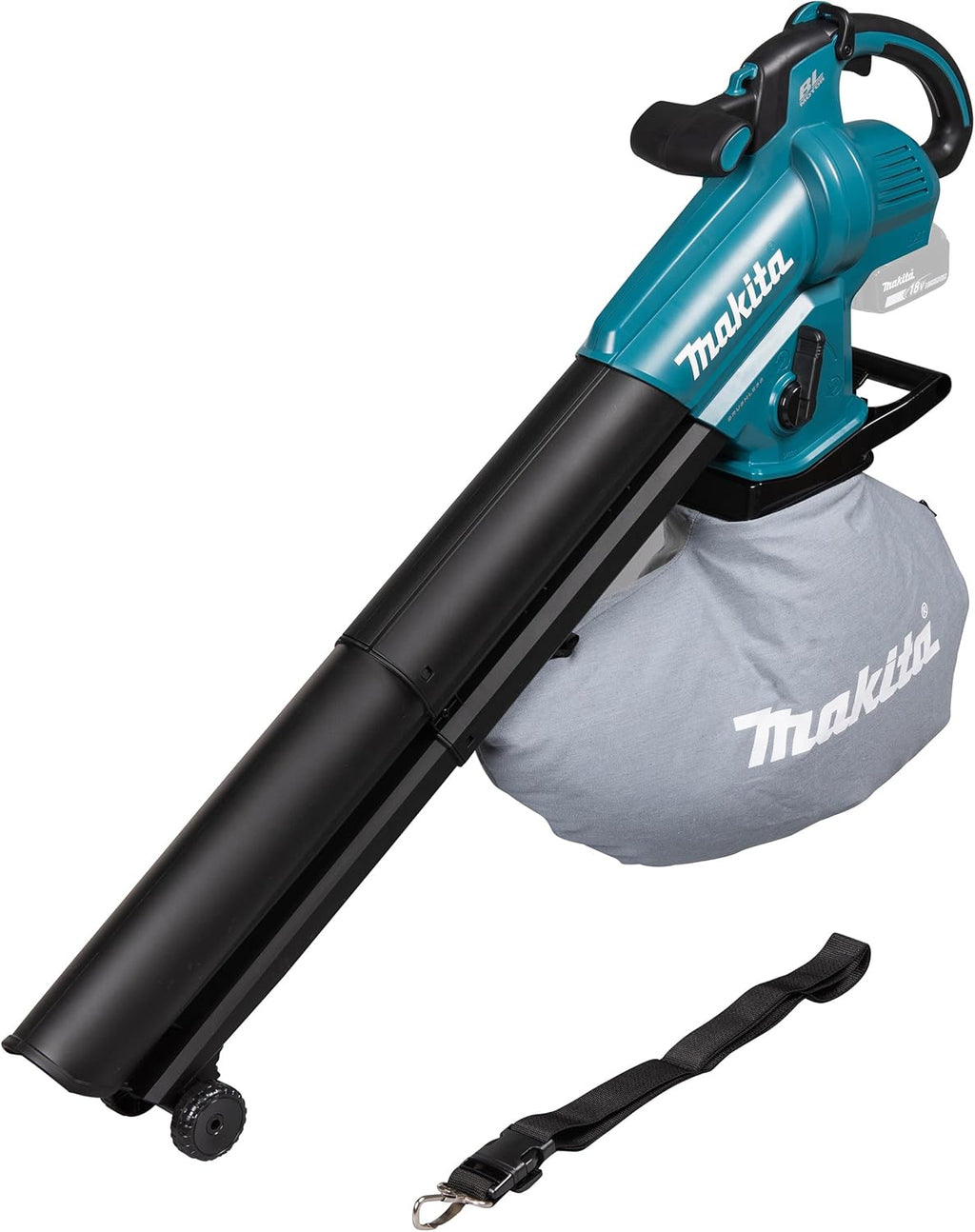 Makita DUB187Z Soffiatore/Aspiratore per foglie a batteria 18V (senza batteria, senza caricabatterie)