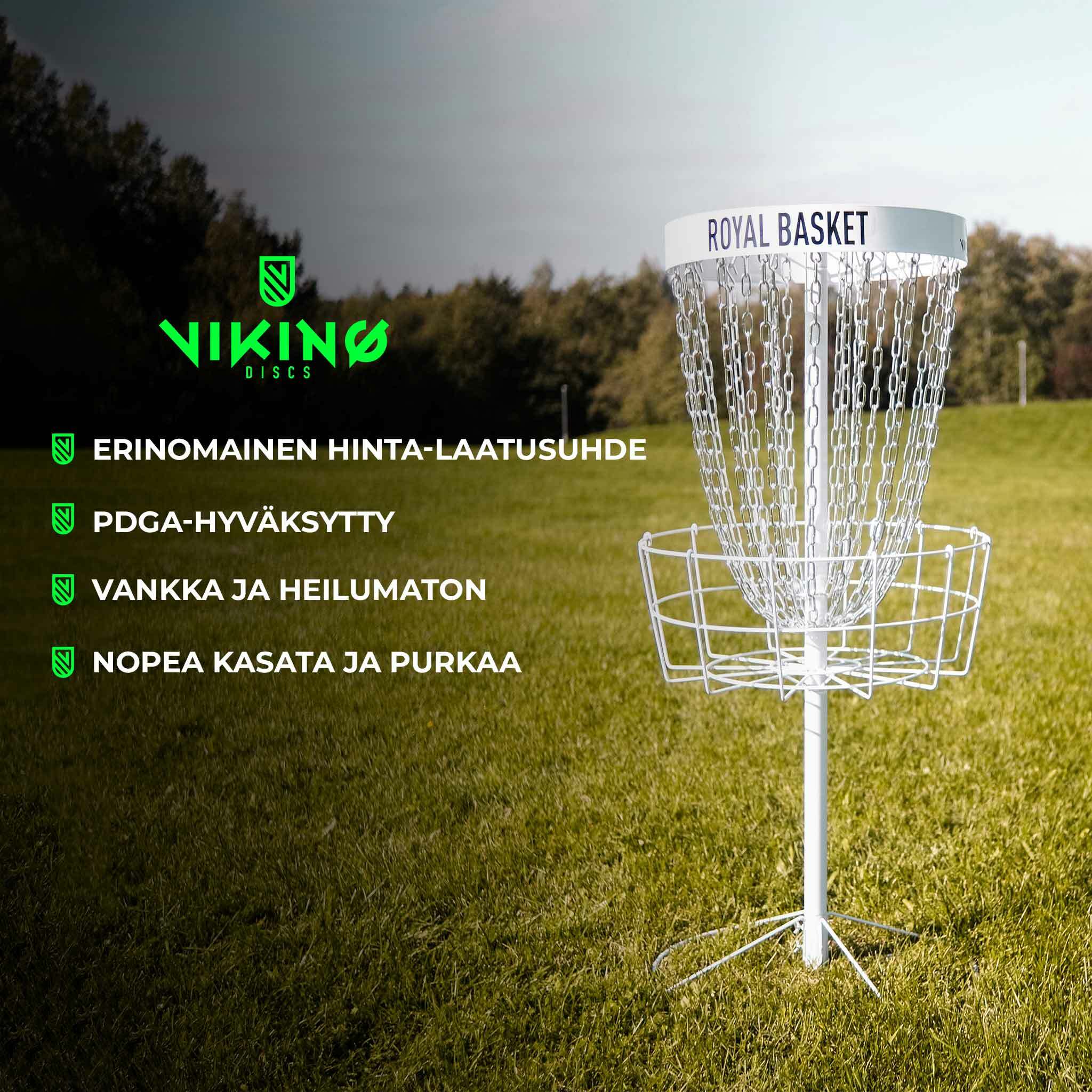 Cesto da disc golf Viking Discs Royal Basket