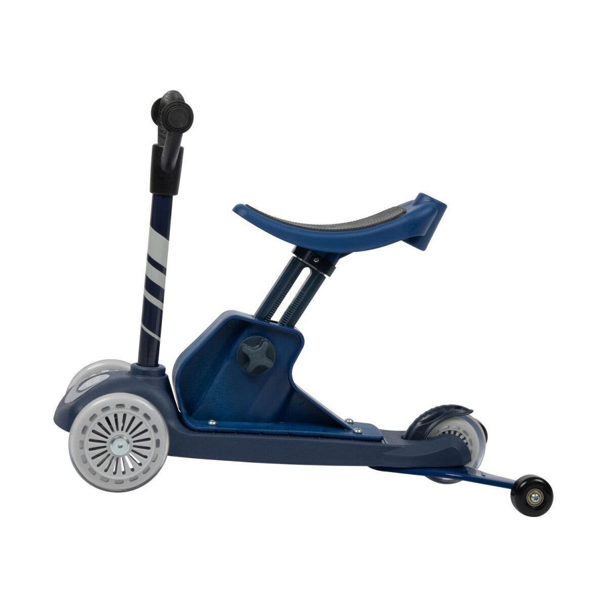 Playtive Monopattino 4 in 1, con ruote stabilizzatrici (blu) - Nuovo con lievi imperfezioni