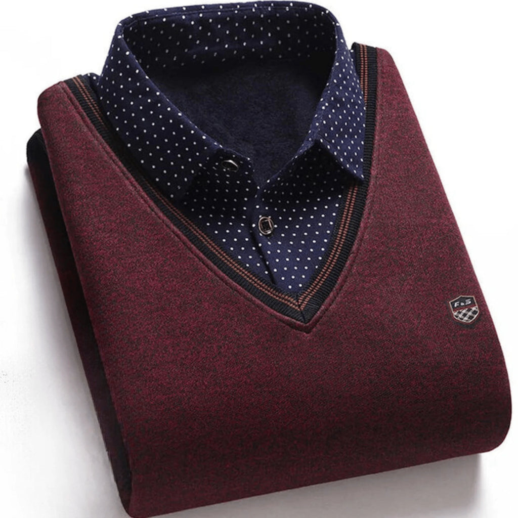 Polo-maglione da uomo
