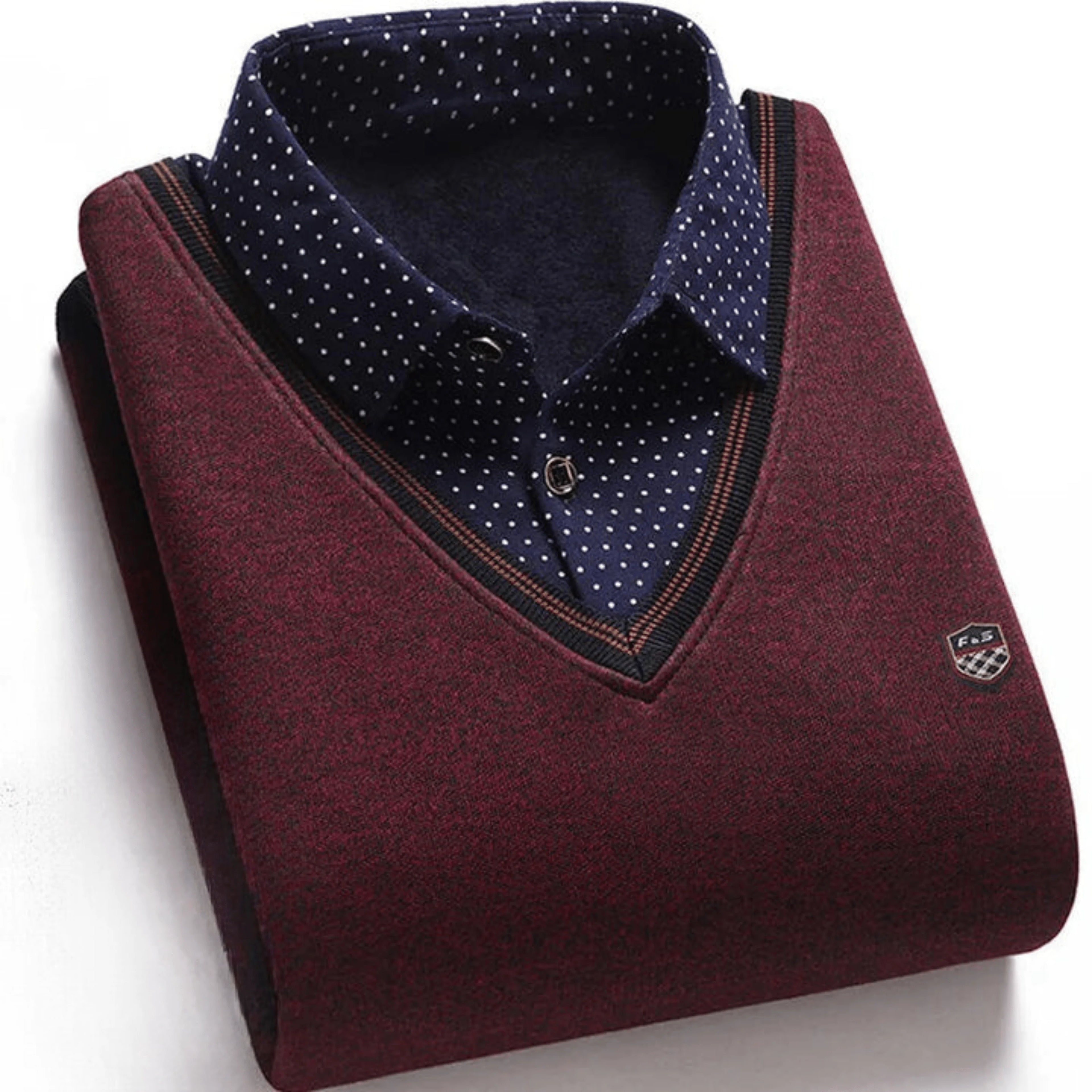 Polo-maglione da uomo