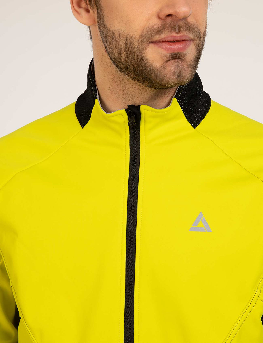 Giacca Termica da Ciclismo da Uomo Pro Team II Neon