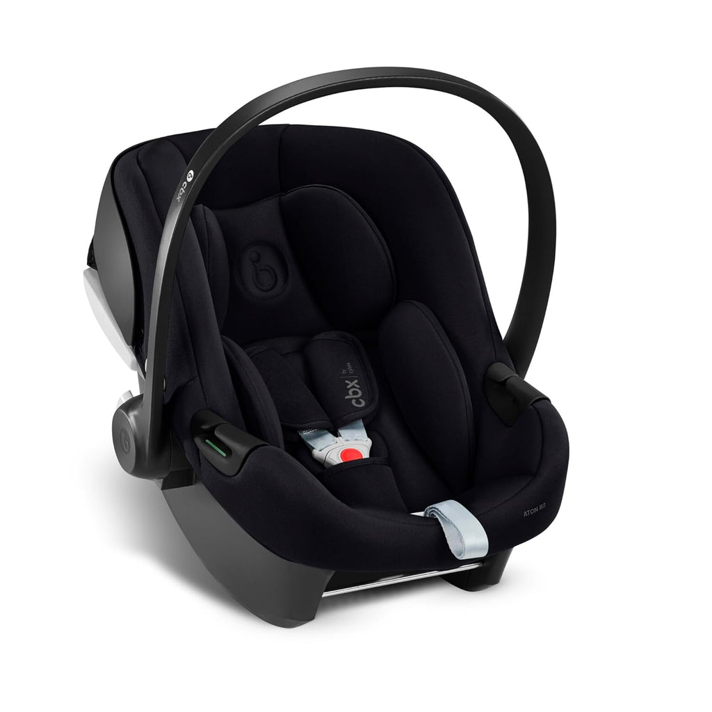 CBX by CYBEX Seggiolino Auto Aton B2 i-Size, Dalla nascita fino a ca. 24 mesi, Max. 13 kg, Inclusivo riduttore neonato, Compatibile con SensorSafe, Rosso