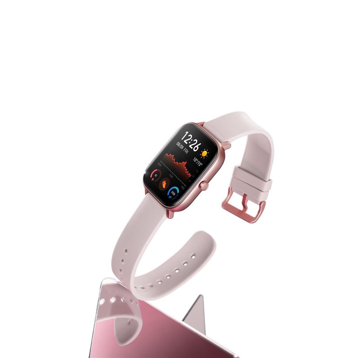 AMAZFIT Smartwatch GTS, rosa - B-Ware ottime condizioni