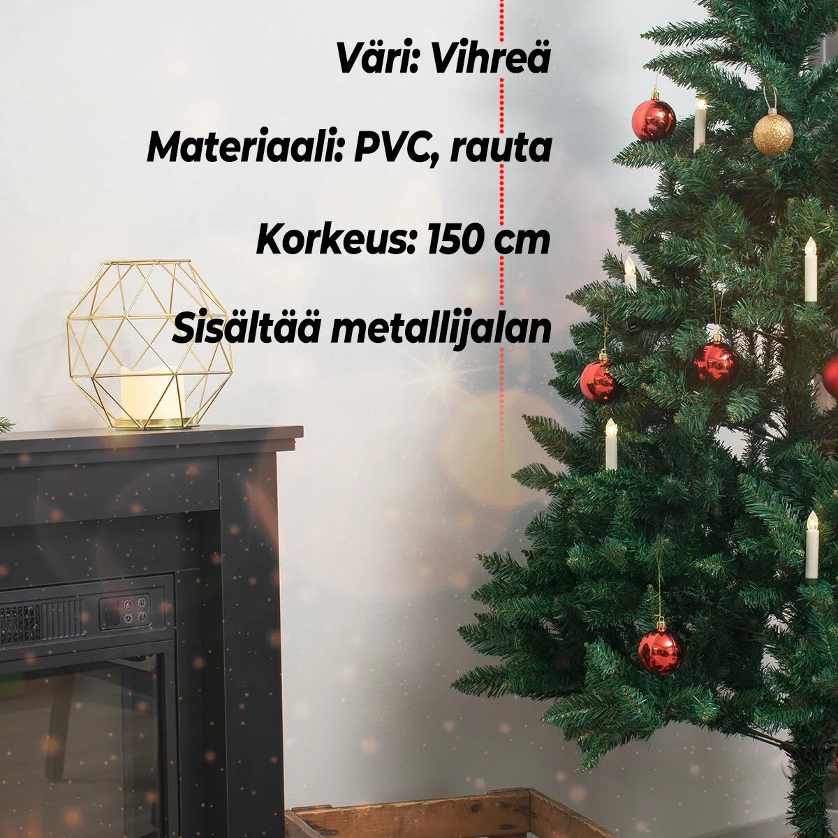 Lykke Albero di Natale Premium 150cm