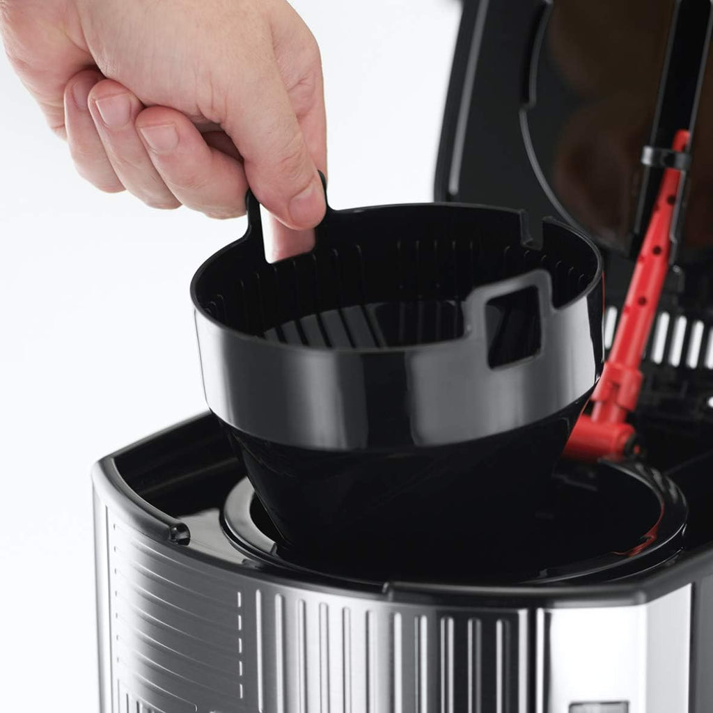 Russell Hobbs GeoSteel Set Colazione: Tostapane, Bollitore e Macchina per il Caffè