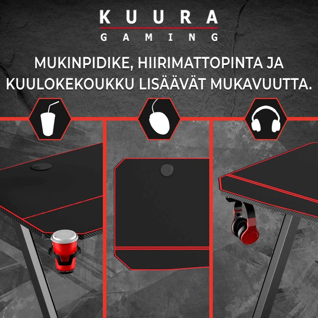 Kuura Gaming Scrivania da gioco Pro