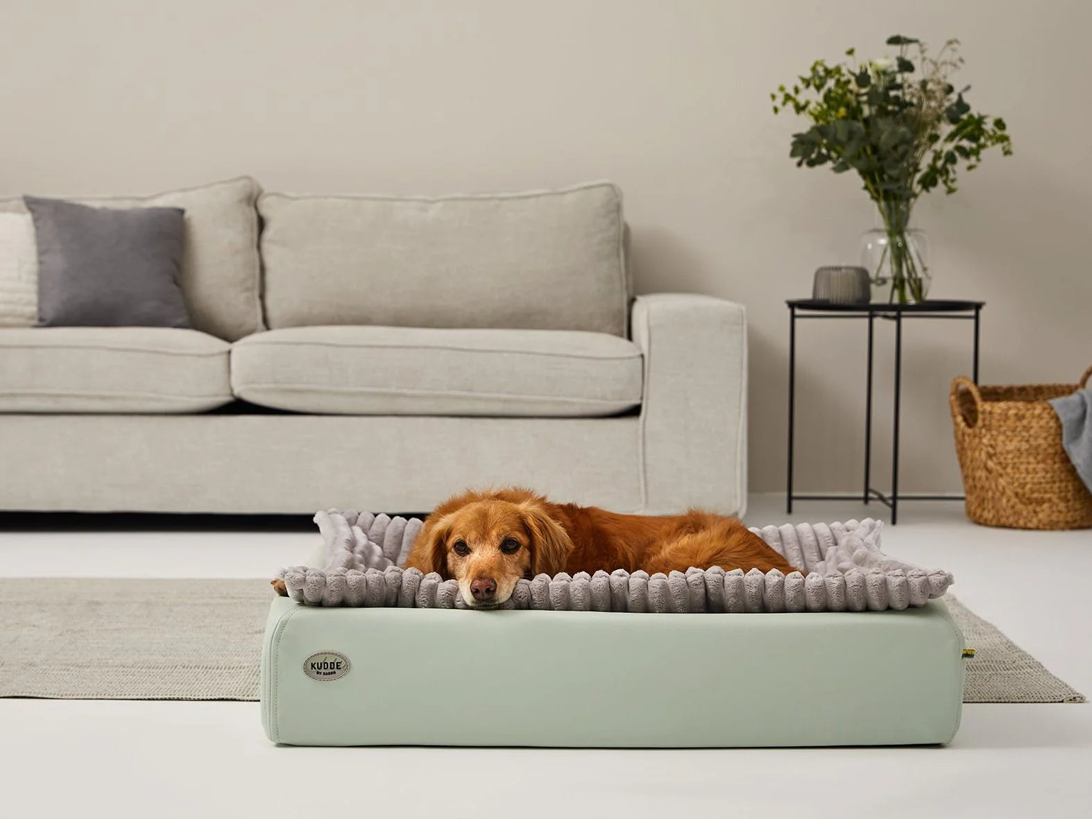 Hundebett KUDDE Pastell