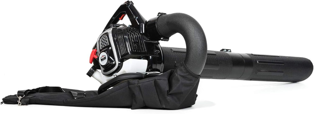 NAX Power Products Soffiatore/Aspiratore a Benzina NAX 950V Motore 25 cm3 0,75kW Sacco Raccolta 40l Prodotto con licenza Briggs & Stratton