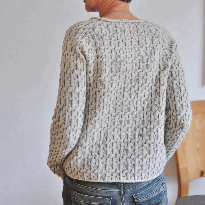 Lozenda - Elegante maglione grigio