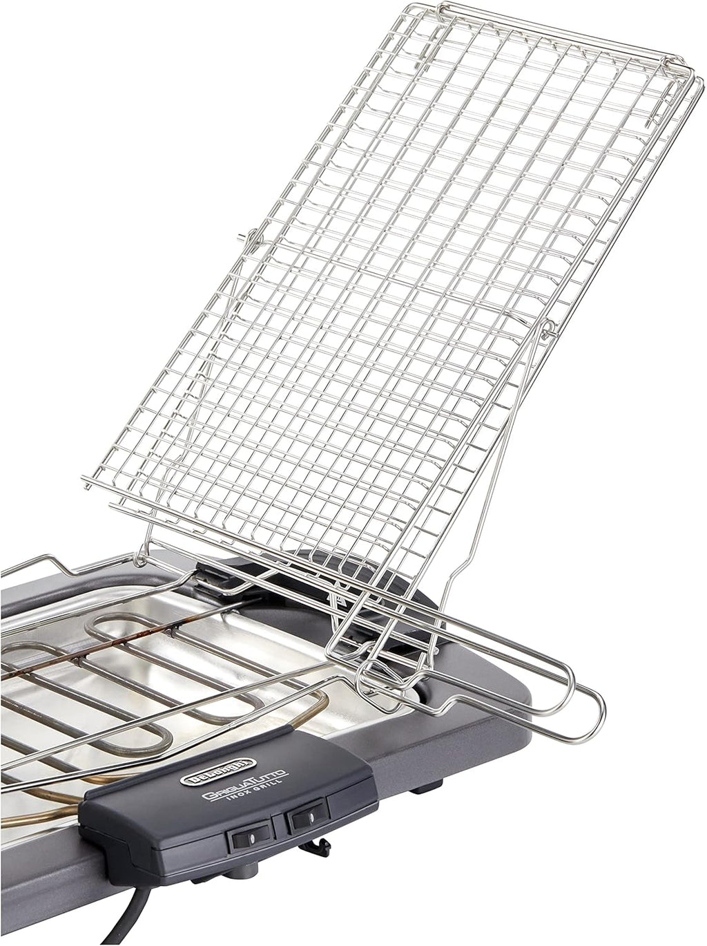 De'Longhi 0126178012 Bq 80.X Griglia da tavolo, plastica, grigio
