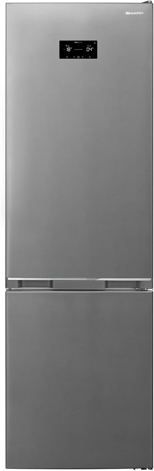 Sharp SJ-BA20DHXIC-EU Frigorifero Combinato NoFrost Inox Look