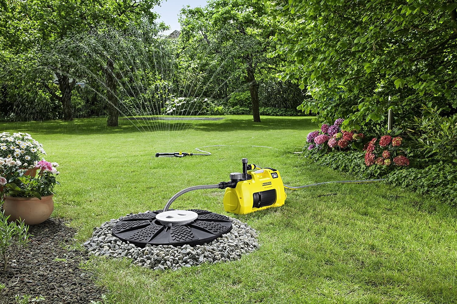 Kärcher Gartenpumpe BP 7 Home & Garden (Gartenbewässerung, Hauswasserversorgung, Multistage-Laufwerk, Automatik-Start/Stopp-Funktion, 230 x 540 x 373 mm)