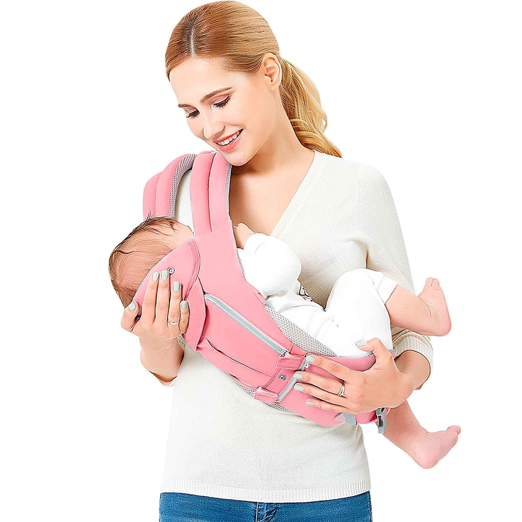 Marsupio Kikid Deluxe, Rosa
