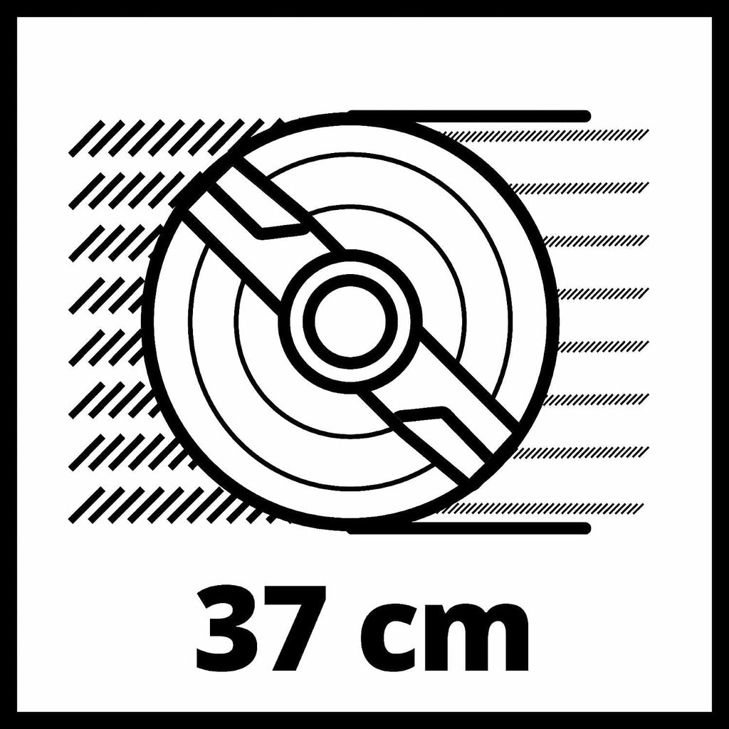 Tagliaerba a batteria Einhell GE-CM 36/37 Li-Solo Power X-Change (36 V, larghezza taglio 37 cm, fino a 400 m², cesto di raccolta 45 L, altezza taglio 25-75 mm, senza batteria)