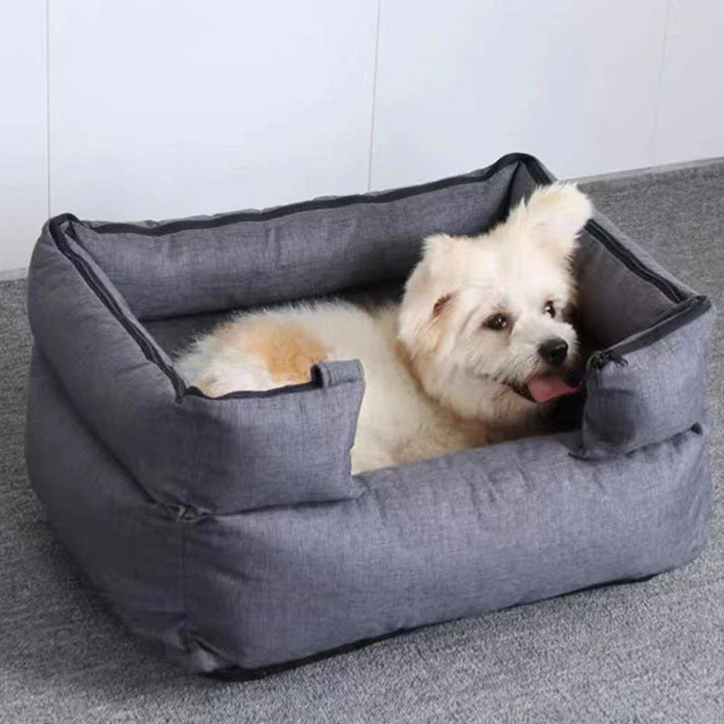 Letto di lusso per cani a doppia imbottitura – Comodo ed elegante