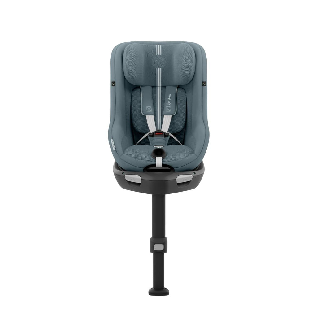 Seggiolino auto CYBEX Gold Sirona Gi i-Size Plus con base, Da 3 mesi a 4 anni circa (Dalla nascita con inserto per neonati), Max. 20 kg, 61-105 cm (Da 40 cm con inserto per neonati), Stormy Blue