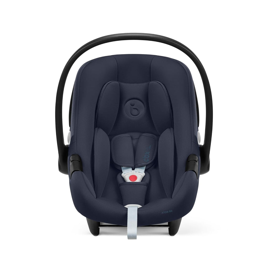CBX by CYBEX Seggiolino Auto Aton B2 i-Size, Dalla nascita fino a ca. 24 mesi, Max. 13 kg, Inclusivo riduttore neonato, Compatibile con SensorSafe, Rosso