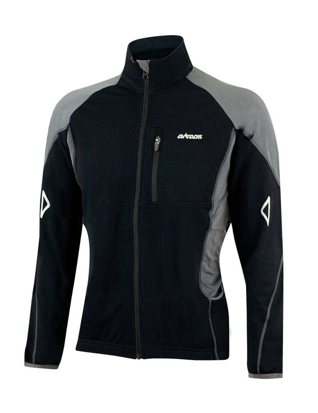 Maglia Intima Termica a Manica Lunga Uomo Pro-T Nero-Grigio