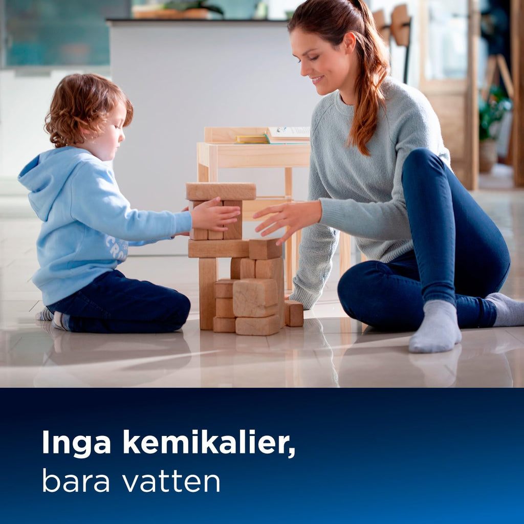 BISSELL Vac & Steam Titanium | Aspirapolvere e lavapavimenti a vapore 2-in-1 | Progettato per pavimenti duri, piastrelle, pavimenti in legno | Funzione di controllo del vapore | Senza sporco e germi | Senza prodotti chimici | 81 dB | 1977N