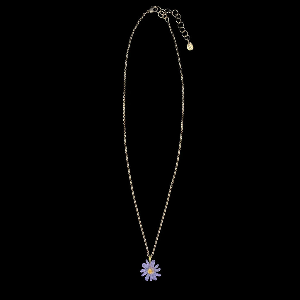 Aster - Halskette kleine Blüte
