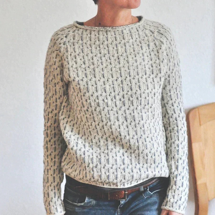 Lozenda - Elegante maglione grigio