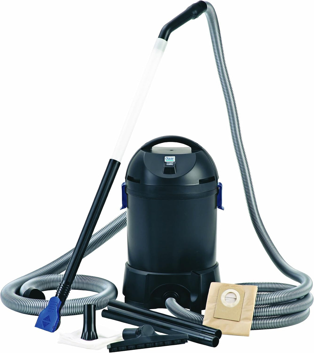 Oase 50529 PondoVac Classic, 1400 W, 3000 l/h - Aspirafango per laghetto, pulizia e trattamento dell'acqua, incluse 4 bocchette di aspirazione per tutti i tipi di laghetto e per uso domestico