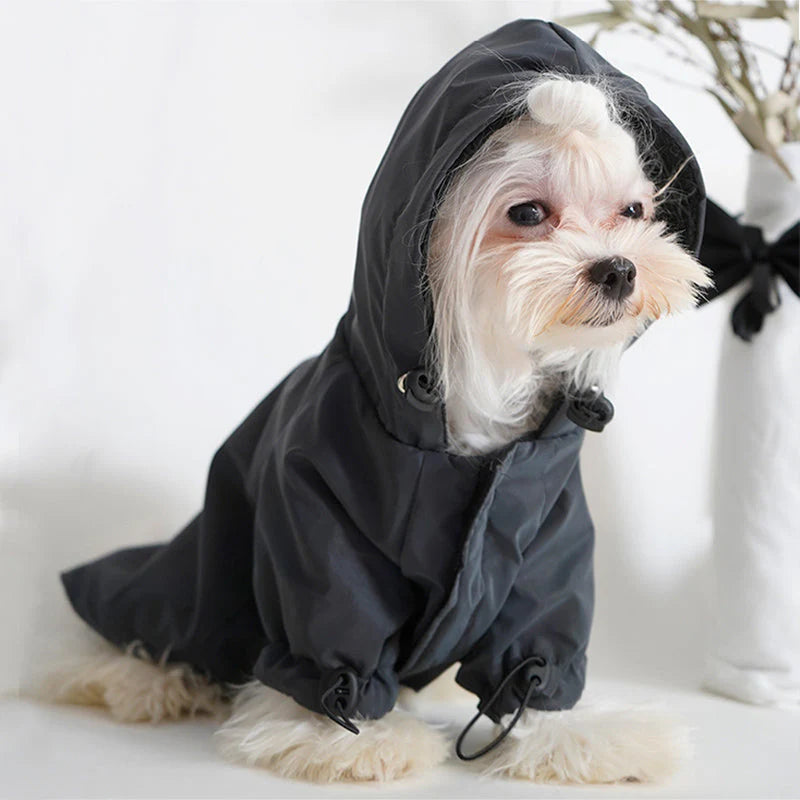Reflektierende Hunde-Winterjacke mit Extra Wrmeisolierung – Ideal für kalte und dunkle Tage