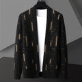 Cardigan da uomo a fantasia