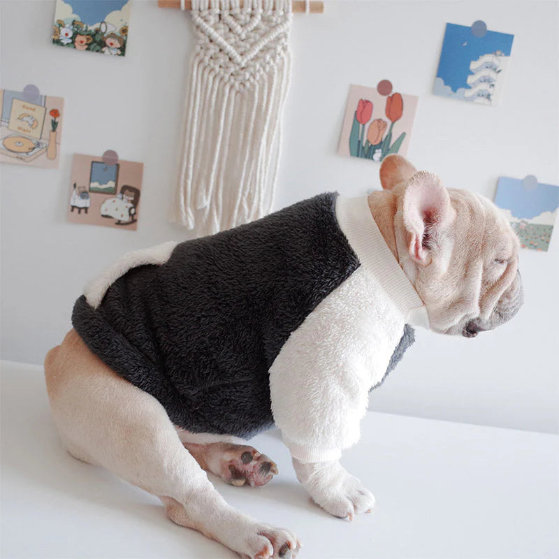 Wendbare Fleece-Jacke für Hunde – Bequeme und Stylische Wrme für die klteren Tage