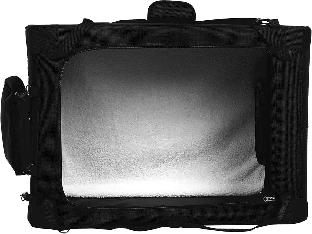 Amazon Basics – Morbida borsa pieghevole per animali domestici, 30 pollici/76,2 cm, grigia