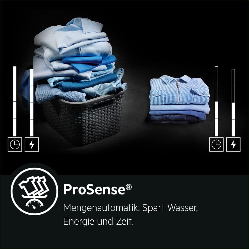 AEG L6AMZ48FL Lavatrice / Serie 6000 con ProSense / Dosaggio automatico / 8,0 kg / 1400 giri/min