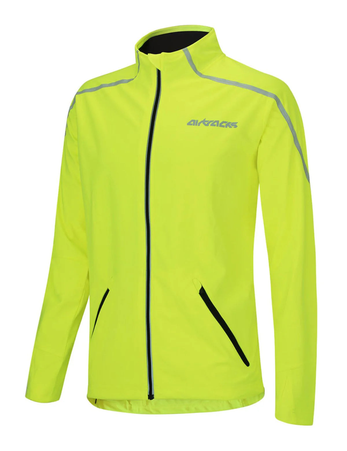 Giacca termica da ciclismo da donna - Giacca da corsa Air Tech Neon