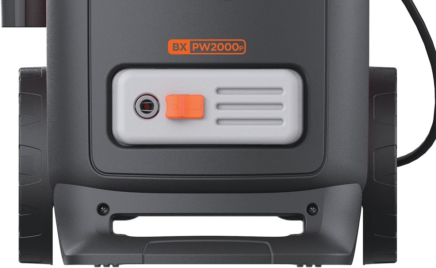 BLACK+DECKER Hochdruckreiniger BXPW2200PE mit Patio Cleaner Deluxe und Feste Bürste (2200 W, 150 bar, 440 l/h)