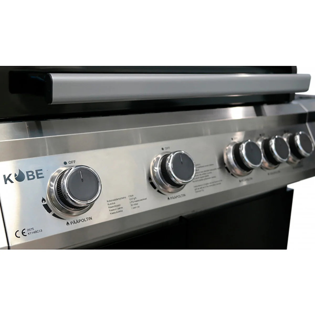 KOBE Barbecue a gas STYLE BLACK 2023 4+1