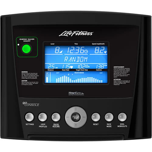 Life Fitness Cyclette Orizzontale RS1 Go - Modello da Esposizione