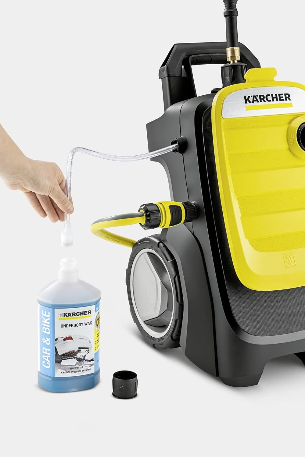 Idropulitrice Krcher K 7 Premium Power Home, pressione: 180 bar, portata: 600 l/h, resa oraria: 60 m/h, potenza: 3.000 W, avvolgitubo, con pistola, ugello rotante, lancia VarioPower
