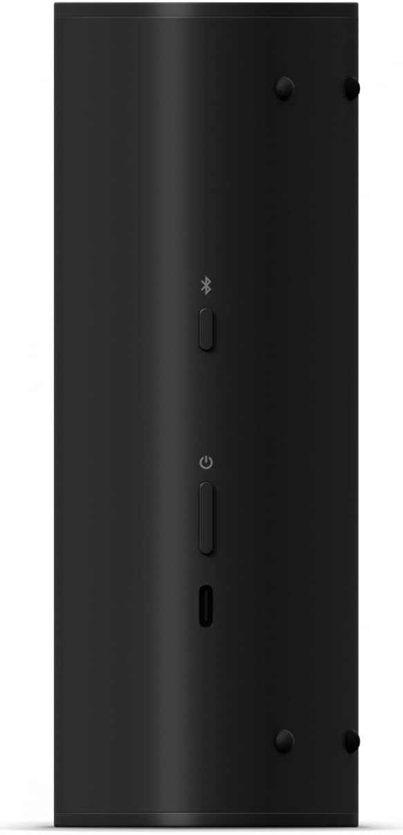 Sonos Roam 2 | Altoparlante portatile, leggero e impermeabile con Bluetooth, Wi-Fi, autonomia di almeno 10 ore e controllo vocale per interni ed esterni - Bianco