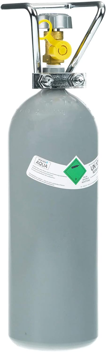 co2 Anlage Aquarium Komplett-Set Ultimate mit 2kg Mehrwegflasche für Aquarien, gefüllt, NEU - Verschiedene Varianten beachten