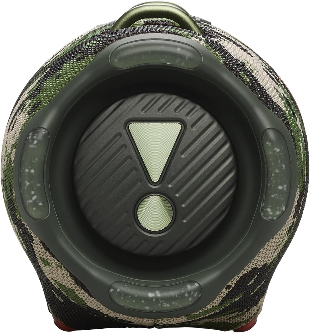 JBL Xtreme 4 Altoparlante portatile in colorazione Camouflage – Cassa portatile Bluetooth con bassi profondi, AI Sound Boost e power bank integrato – Impermeabile e resistente alla polvere – 24 ore di autonomia
