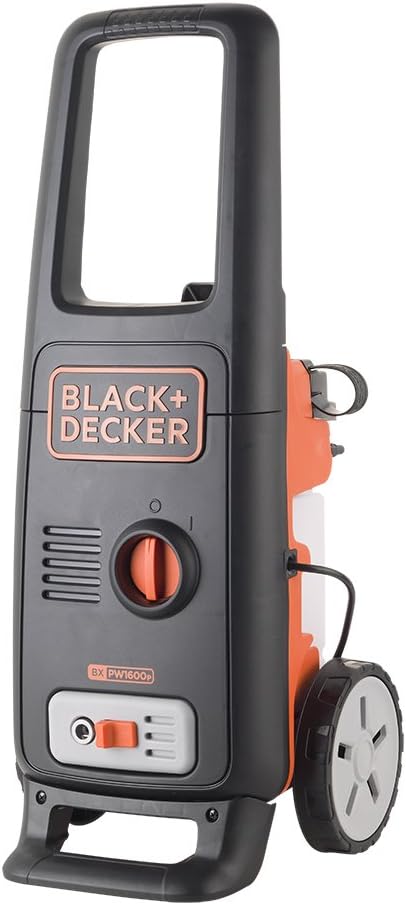 BLACK+DECKER Hochdruckreiniger BXPW2200PE mit Patio Cleaner Deluxe und Feste Bürste (2200 W, 150 bar, 440 l/h)