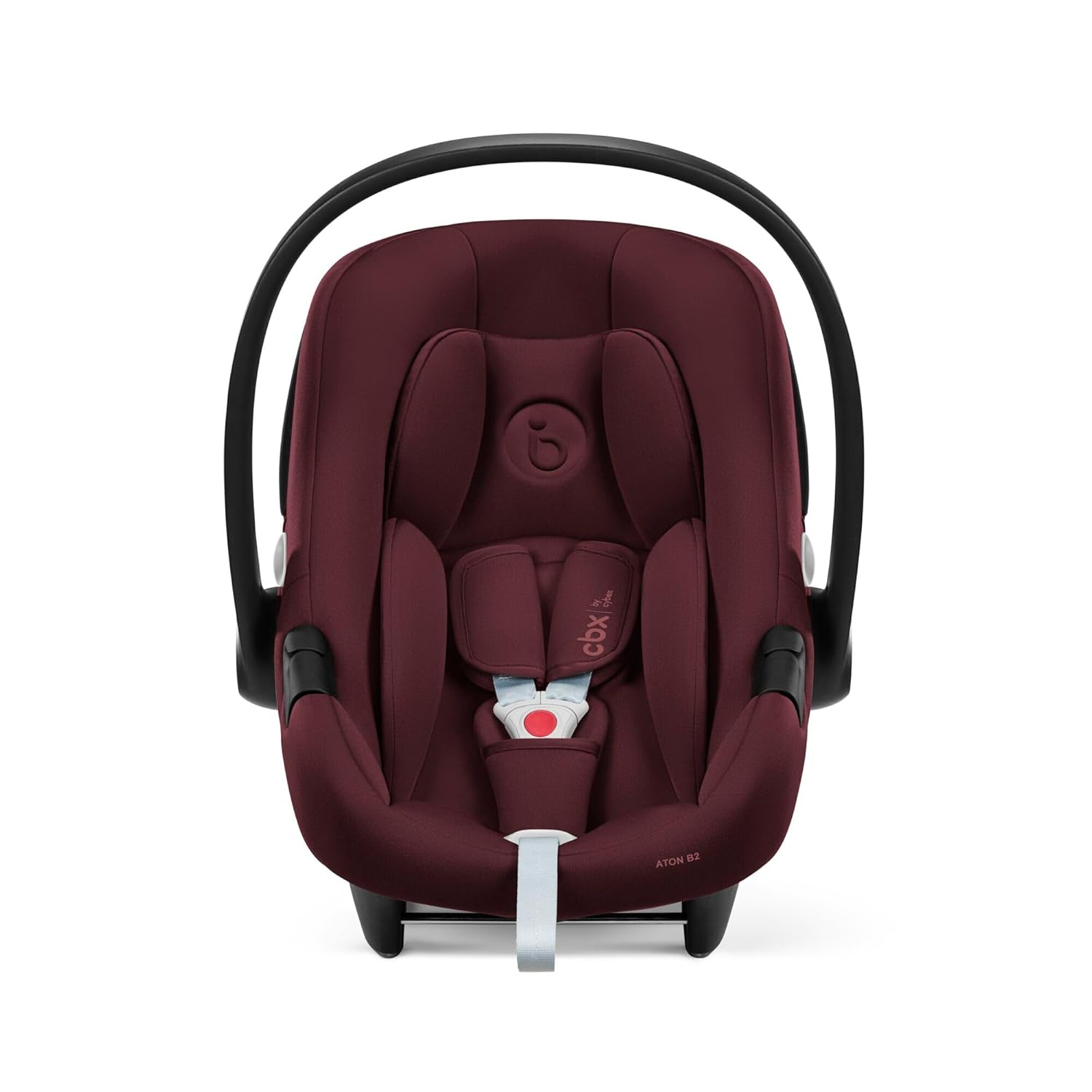 CBX by CYBEX Seggiolino Auto Aton B2 i-Size, Dalla nascita fino a ca. 24 mesi, Max. 13 kg, Inclusivo riduttore neonato, Compatibile con SensorSafe, Rosso