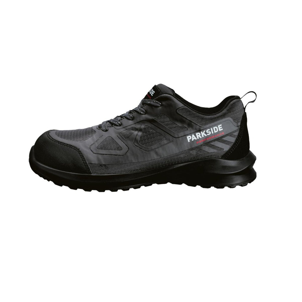 PARKSIDE PERFORMANCE® Herren Sicherheitsschuh, S3, mit Fiberglas-Zehenkappe (Grau, 44) - B-Ware neuwertig