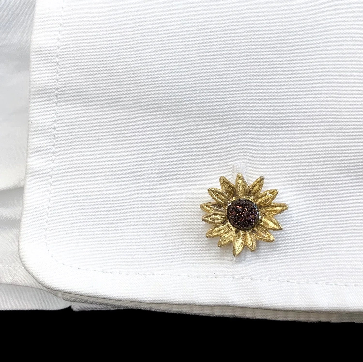 Sonnenblumen Manschettenknpfe