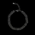 Napiergras - Armband Gunmetal