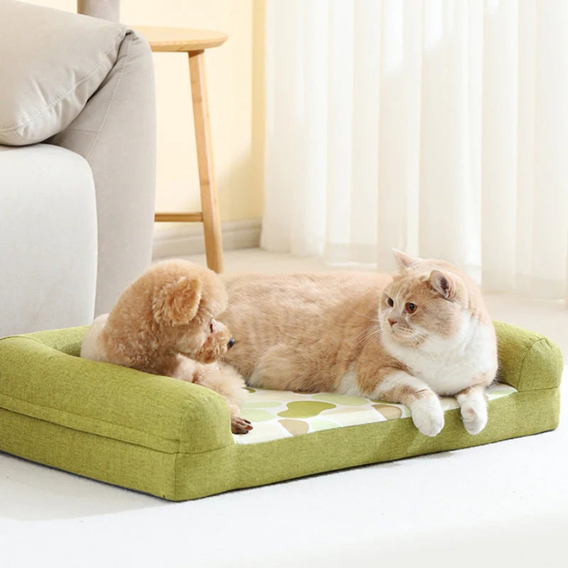 CozyNest – Luxus-Sofa-Bett für Hunde und Katzen mit Stil und Komfort