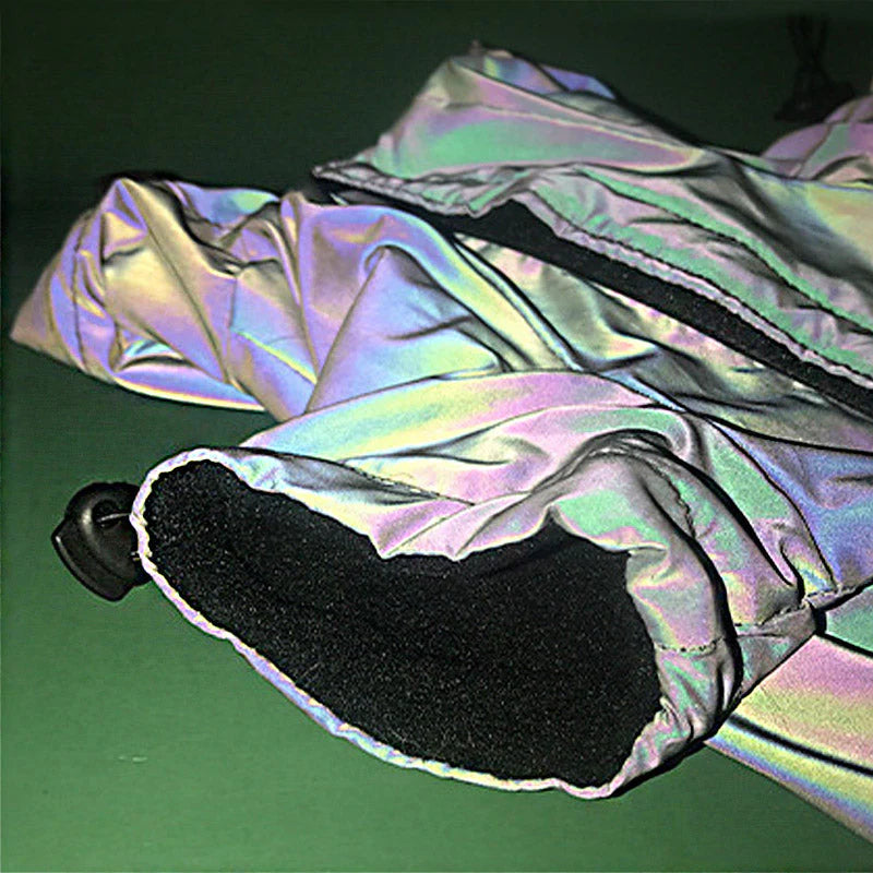Reflektierende Hunde-Winterjacke mit Extra Wrmeisolierung – Ideal für kalte und dunkle Tage