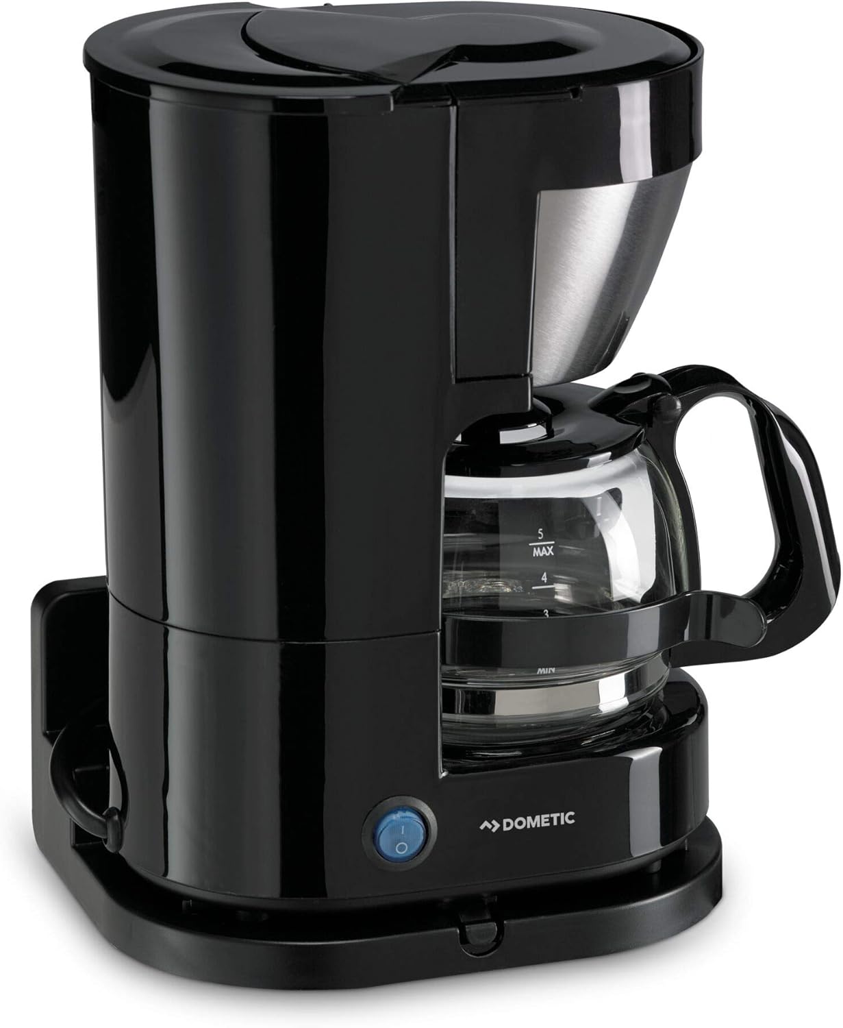 Dometic PerfectCoffee MC 052, Reise-Kaffeemaschine, 12 V, 170 W, für Auto, LKW oder Boot, 5 Tassen, schwarz
