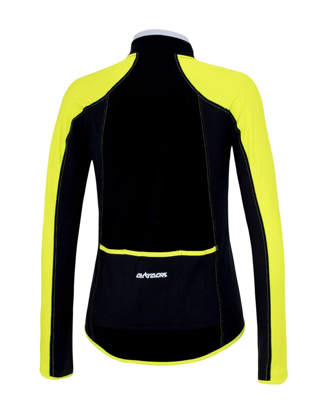 Thermo Maglia da Ciclismo a Manica Lunga Pro Line Nero Neon