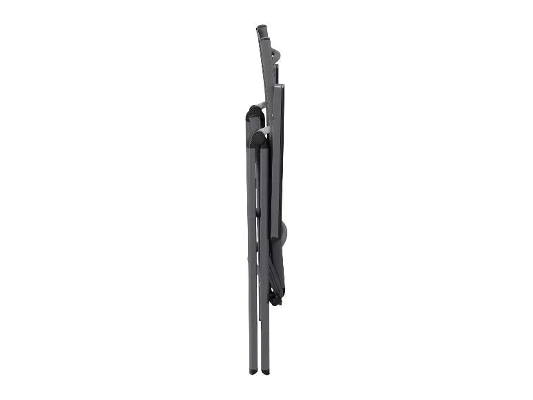 Set in alluminio »Houston«, 9 pezzi - Tavolo allungabile e 8 sedie schienale alto, grigio